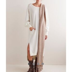 We The Free Camden Long Sleeve Sweatshirt Dress